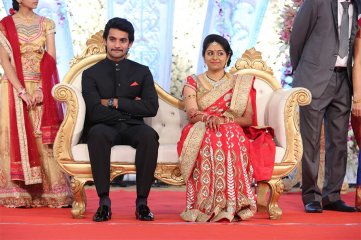 Hero Aadi Wedding Reception Photos